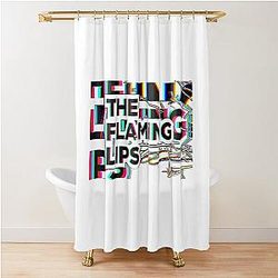 Flaming Shower Curtain