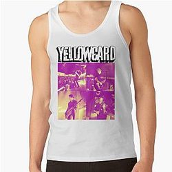 Motion Blur Yellow Card Tank Top