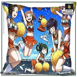 My Hero Academia Merch Pillow Cover Merch -  U.A. Cheerleaders