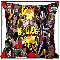 My Hero Academia Merch Pillow Cover Merch -  My Hero Academia Merch