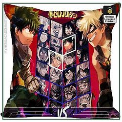 My Hero Academia Merch Pillow Cover Merch -  My Hero Academia Merch Shop Street Fighter