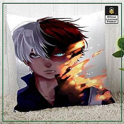 BNHA Shop Pillow Cover Merch -  Shoto Fire Quirk