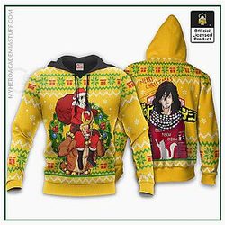 Ugly Christmas Hoodie - Aizawa x All Might