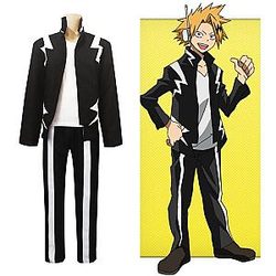 My Hero Academia Kaminari Denki Cosplay Costume Sets