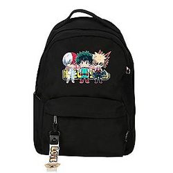 My Hero Academia Merch Backpack: My Hero Academia Cute School Bags Waterproof