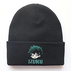 My Hero Academia Beanie - Izuku BNHA Fashion Knitted Hats
