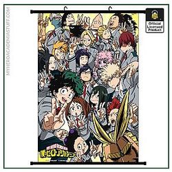 My Hero Academia Merch Poster Merch -  UA Peace Sign
