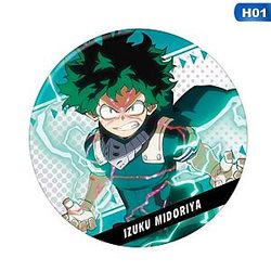 1Pc Anime My Hero Academia Badge - Midoriya Izuku Pins
