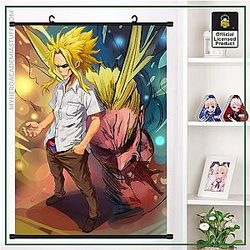 My Hero Academia Merch Poster Merch -  All Might vs Brainless