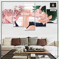 My Hero Academia Merch Wall Art  Bakugo vs Izuku