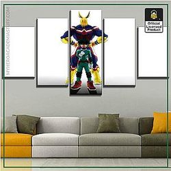 My Hero Academia Merch Wall Art  All Might and Deku