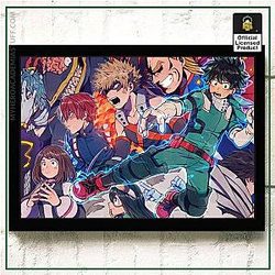 My Hero Academia Merch Poster Merch -  Season 1 Arc