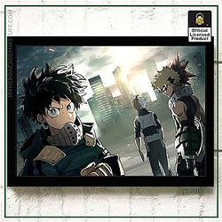 My Hero Academia Merch Poster Merch -  New Big 3