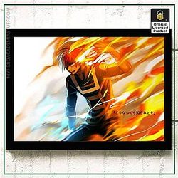 My Hero Academia Merch Poster Merch -  Todoroki Shoto