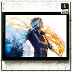 My Hero Academia Merch Poster Merch -  Todoroki