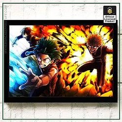 My Hero Academia Merch Poster Merch -  Shoto Deku Bakugou
