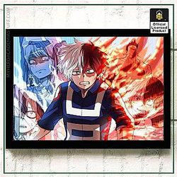 Boku No Hero Academia Shop Poster Merch -  Shoto Todoroki