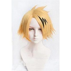 My Hero Academia Merch Wig Merch -  Denki Kaminari Hair