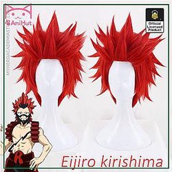 My Hero Academia Merch Wig Merch -  Eijiro Kirishima Hair