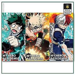 My Hero Academia Merch Poster Merch -  Monster Trio