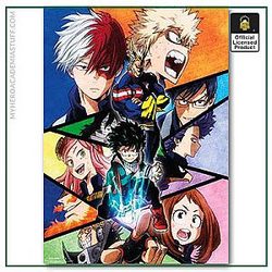 My Hero Academia Merch Poster Merch -  Season 2