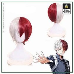 My Hero Academia Merch Wig Merch -  Shoto Todoroki Hair