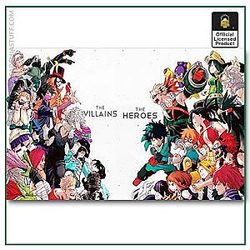 My Hero Academia Merch Poster Merch -  Villains and Heroes