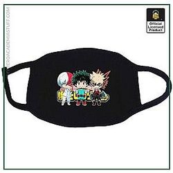 My Hero Academia Merch Face Mask Merch -  Todoroki x Deku x Bakugo