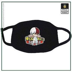 My Hero Academia Merch Face Mask Merch -  Shoto Todoroki