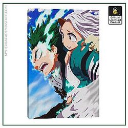 My Hero Academia Merch Poster Merch -  Deku and Eri