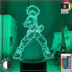 My Hero Academia Led Night Light Lamp Izuku Midoriya Figure