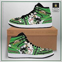 My Hero Academia Shoes - Tsuyu Asui Jordan Sneakers Froppy