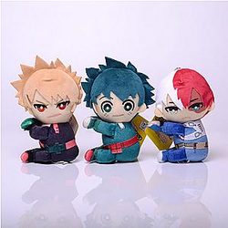 My Hero Academia Merch Plush - Asakura Katsuki Bakugo Shoto Doll Plush