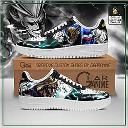 All Might Air Force Shoes - Boku No Hero Academia