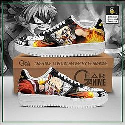 My Hero Academia Shoes: Katsuki Bakugou Air Force Shoes