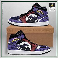 My Hero Academia Shoes - Fumikage Tokoyami Jordan Sneakers Skill