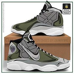 My Hero Academia Shoes - Toshinori Yagi Jordan 13 Shoes