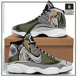 My Hero Academia Shoes - Toshinori Yagi Jordan 13 Shoes Costume