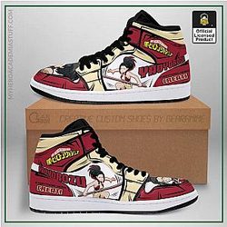 My Hero Academia Shoes - Momo Jordan Sneakers Custom