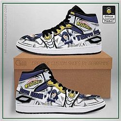 My Hero Academia Shoes - Tenya Ingenium Jordan Sneakers Custom