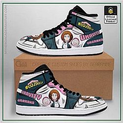 My Hero Academia Shoes - Ochaco Uraraka Jordan Sneakers Uravity