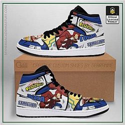 My Hero Academia Shoes - Lemillion Mirio Jordan Sneakers Custom