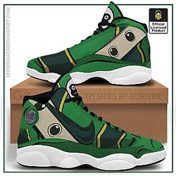 My Hero Academia Shoes - My Hero Academia Merch Froppy Jordan 13 Shoes