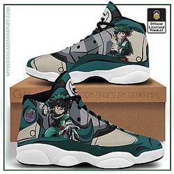 My Hero Academia Shoes - Izuku Midoriya Jordan 13 Shoes