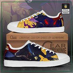 My Hero Academia Shoes - Fumikage Tokoyami Skate Shoes