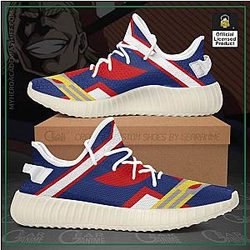 My Hero Academia Shoes - Golden All Might Yeezy Shoes Uniform