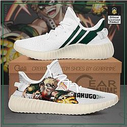My Hero Academia Shoes - Katsuki Bakugou Yeezy Shoes