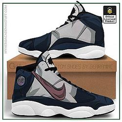 My Hero Academia Shoes - My Hero Academia Merch Dabi Jordan 13 Shoes Skill