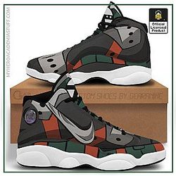 My Hero Academia Shoes - My Hero Academia Merch Kacchan Jordan 13 Shoes