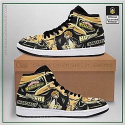 My Hero Academia Sneakers - Denki Kamaniri Chargebolt Jordan Sneakers